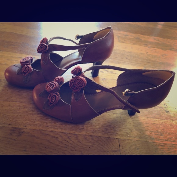 Miss Albright Shoes - Miss Albright Bouquet of Roses heels, sz 8.5